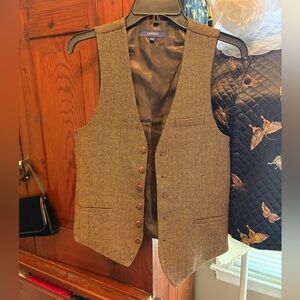 Herringbone Brown Vest
